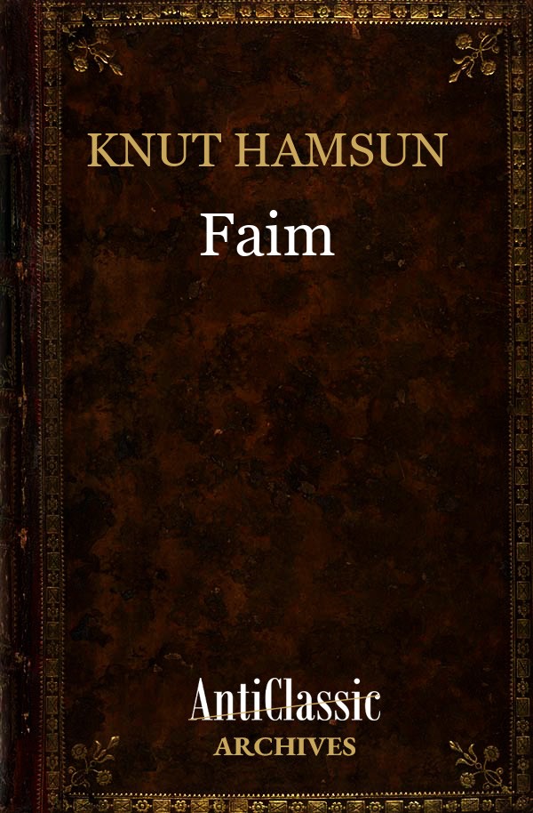 Couverture - Faim
